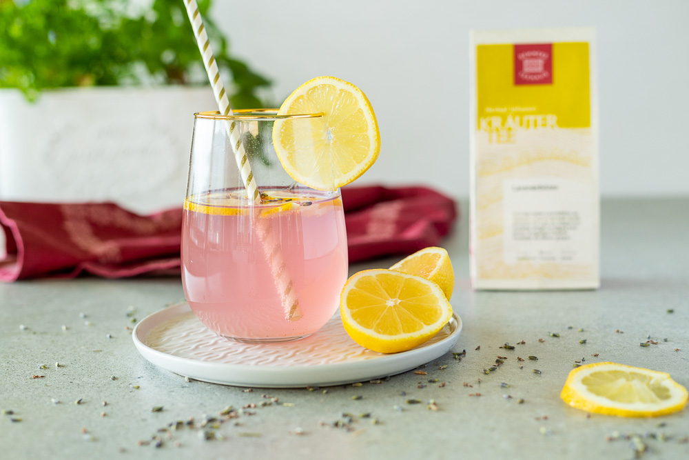 Zuckerfreie Lavendel Limo
