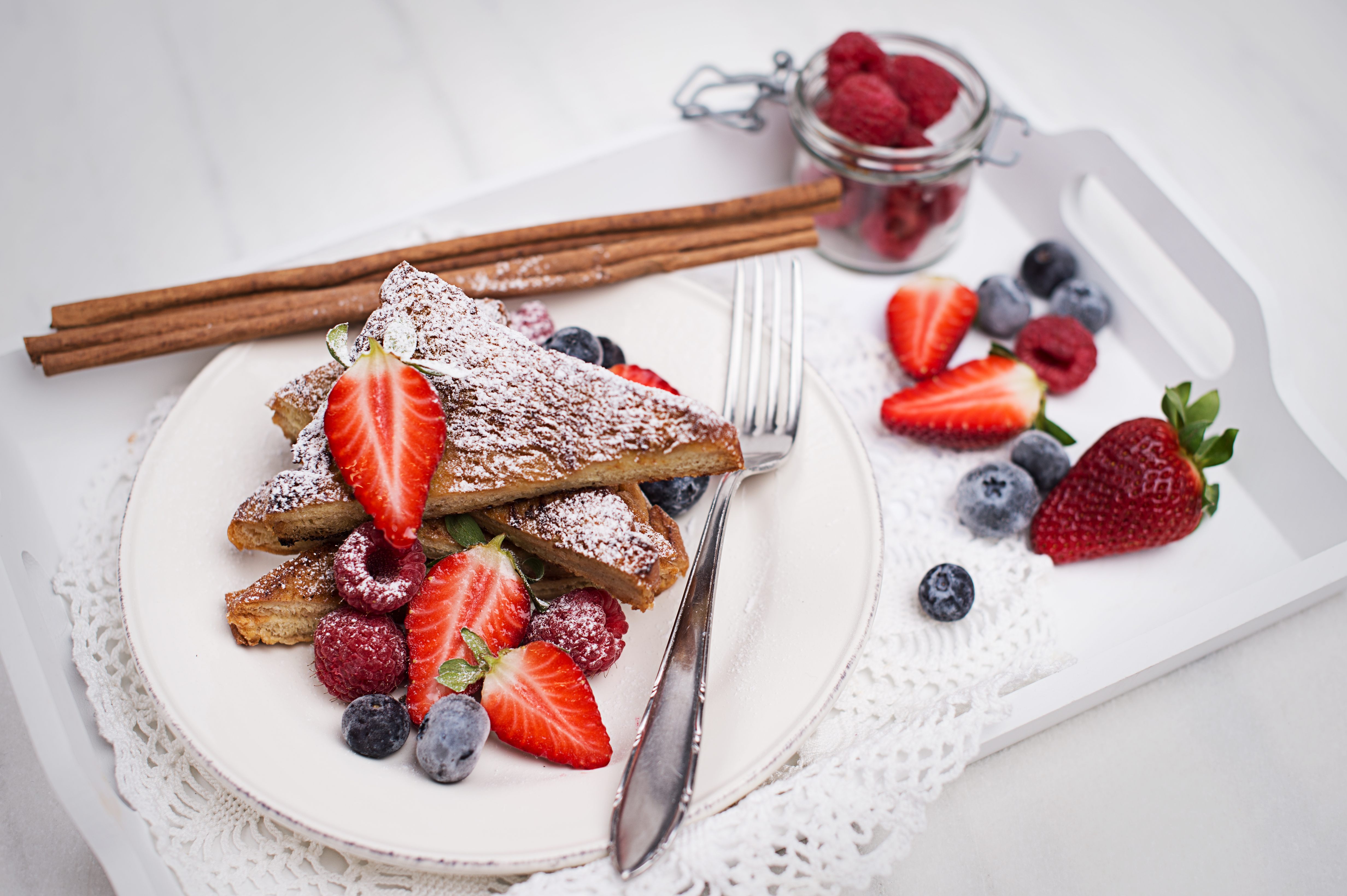 French Toast mit Zimt-Tee