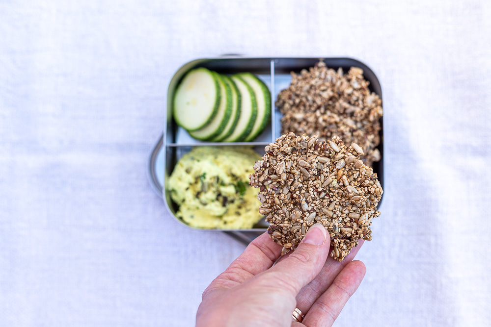 Knusprige low carb Cracker © Lisa Shelton-4 Knusprige low carb Cracker