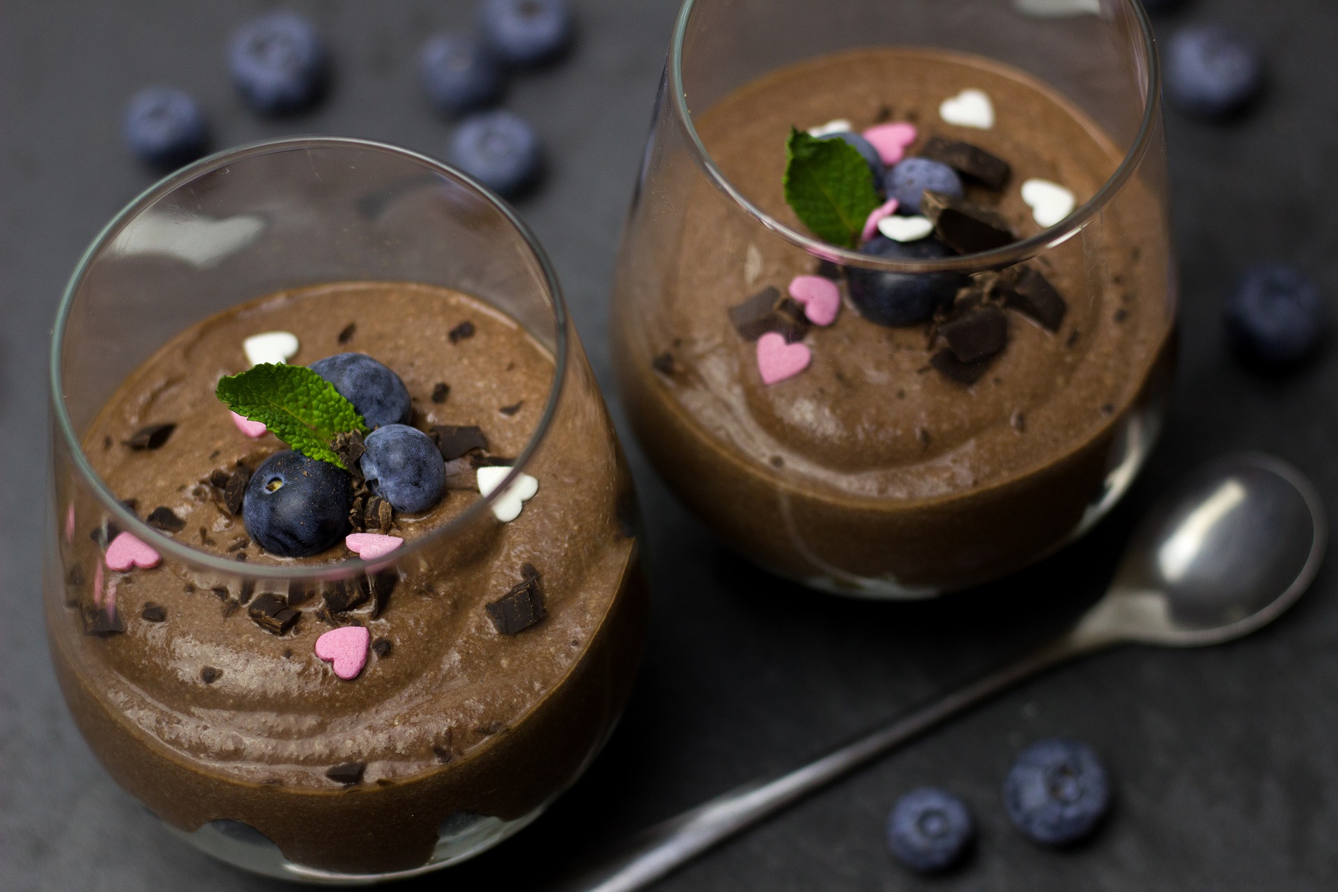 Tee-Schokolademousse