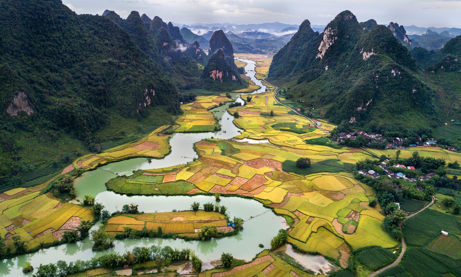 Vietnam Landschaft