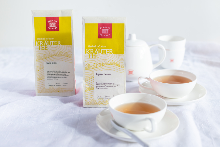 Ingwer Lemon und Mate Grün