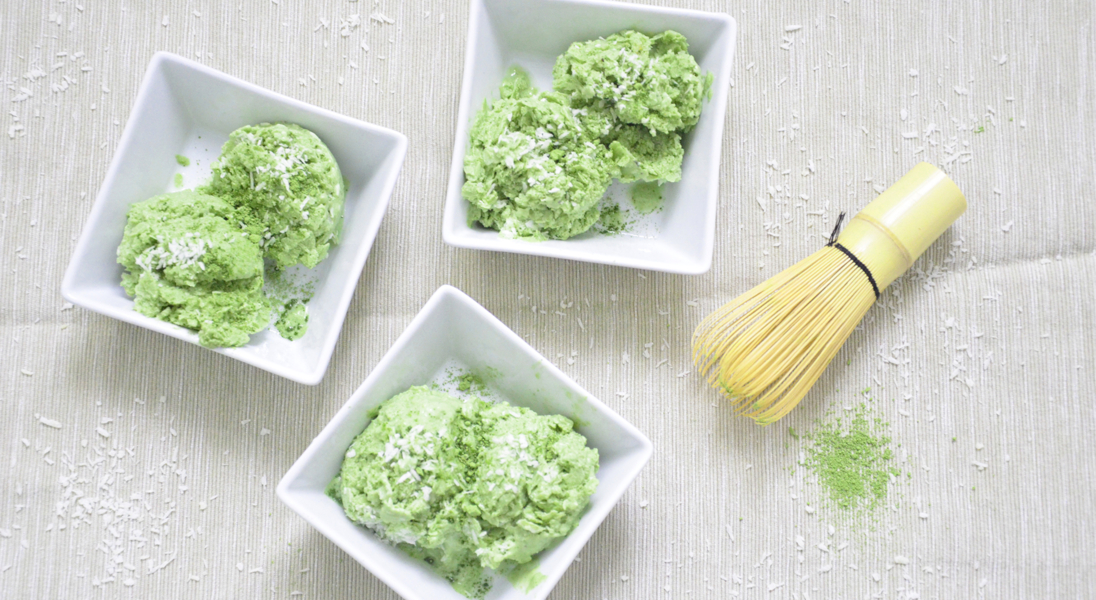 Matcha Eiscreme