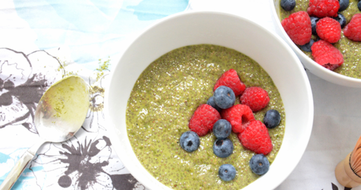 Chia Matcha Pudding