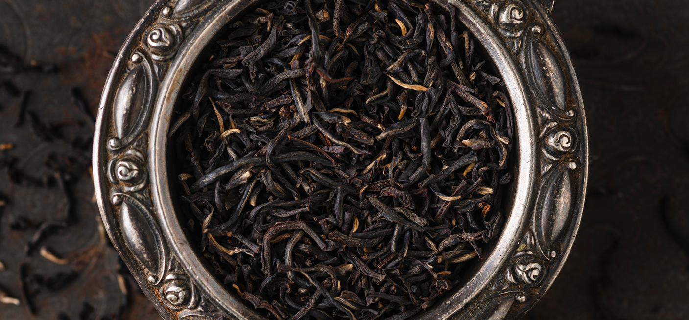 Ceylon Golden Vithanakande FBOPFEXSP auf Metalllöffel