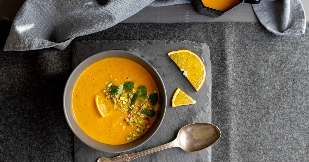 Karotten Orangen Suppe Rezept | DEMMERS TEEHAUS