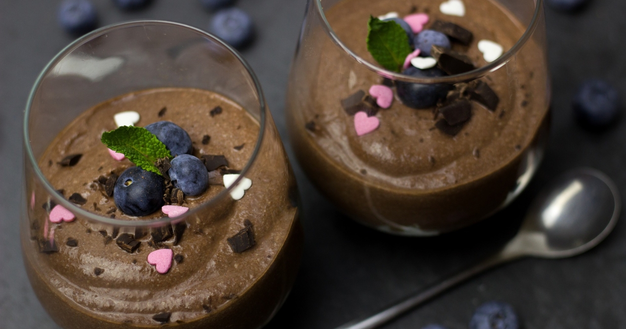 Tee-Schokolademousse