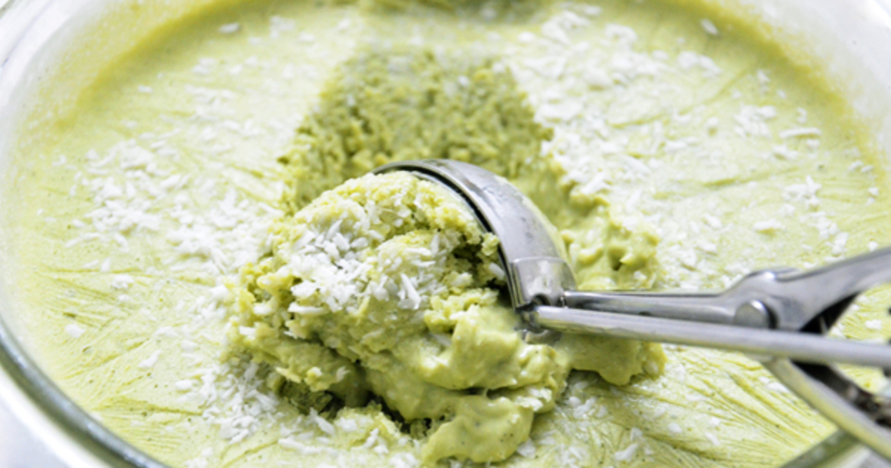 Matcha Eiscreme