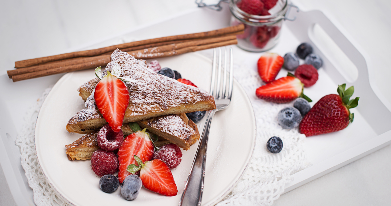 French Toast mit Zimt-Tee