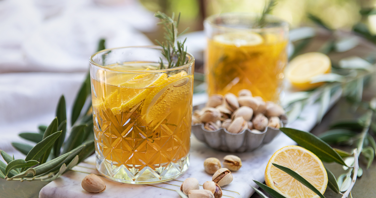 Zitronen Teamoncello Spritz