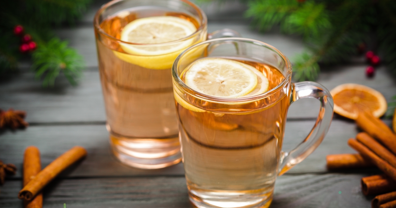 Weißer Glühwein