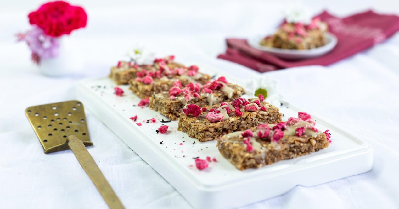 Veganer low carb Energie Riegel