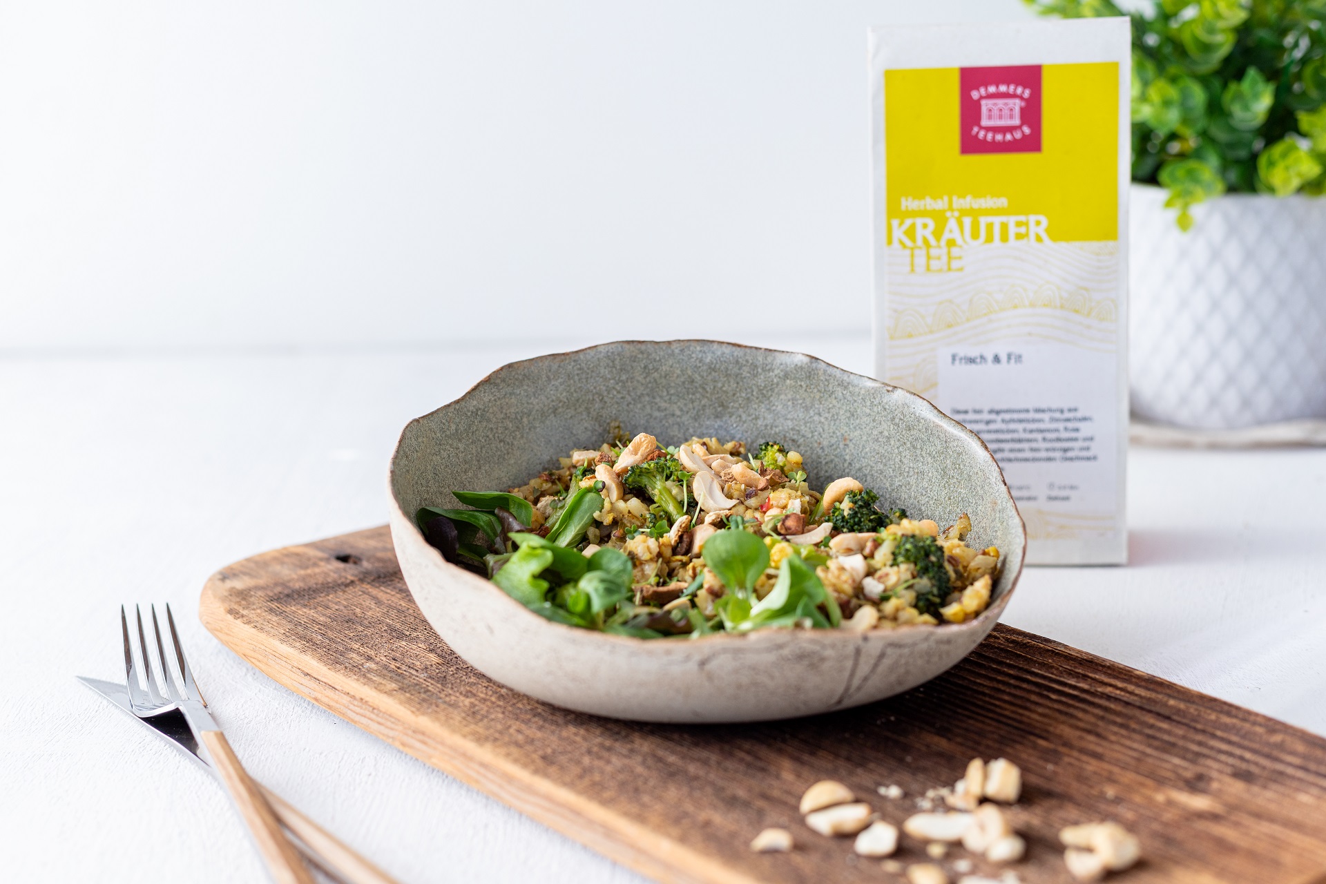 Herzhafter low carb Porridge